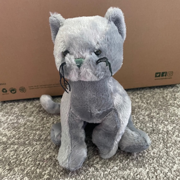 4/$25 - Webkinz Charcoal Cat - Picture 1 of 3